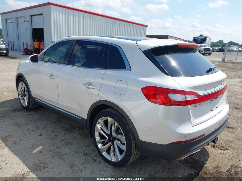 Vin: 2lmpj8lr2jbl37466, lot: 45794506, lincoln mkx reserve 20183