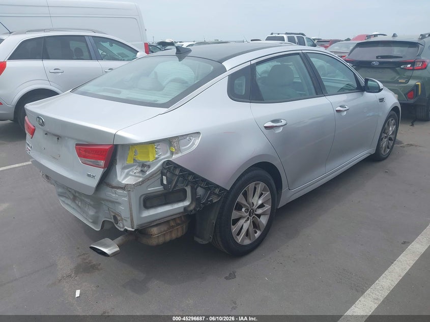 Vin: 5xxgu4l32gg079583, lot: 45794543, kia optima ex 20164