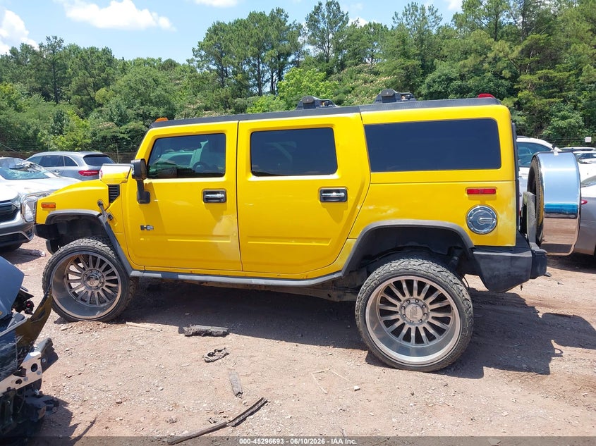 2003 Hummer H2 VIN: 5GRGN23UX3H144783 Lot: 45296693