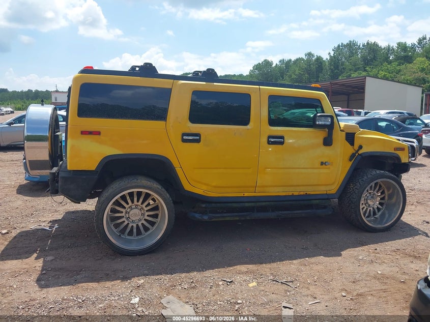 2003 Hummer H2 VIN: 5GRGN23UX3H144783 Lot: 45296693