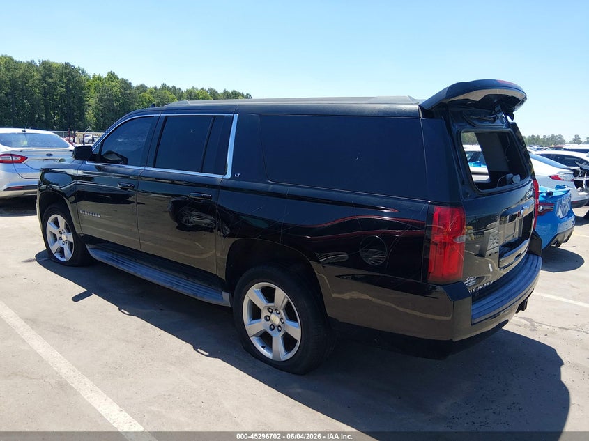 Vin: 1gnscjkc9fr553982, lot: 45794558, chevrolet suburban 1500 lt 20153