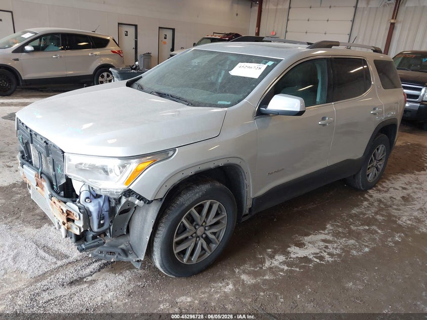 Vin: 1gkknsls4hz221163, lot: 45794584, gmc acadia sle-2 20172