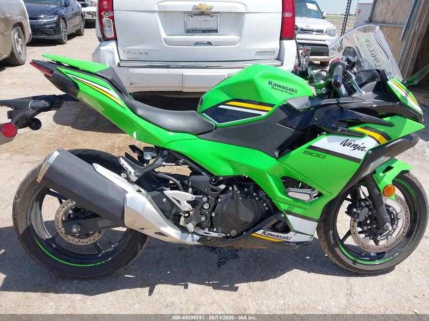 2025 Kawasaki Ex500 A/B VIN: ML5EXGJ11SDA52862 Lot: 45296741