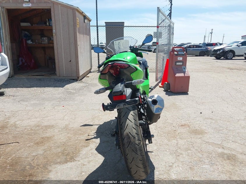 2025 Kawasaki Ex500 A/B VIN: ML5EXGJ11SDA52862 Lot: 45296741
