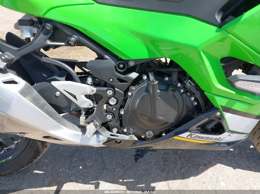 2025 Kawasaki Ex500 A/B VIN: ML5EXGJ11SDA52862 Lot: 45296741