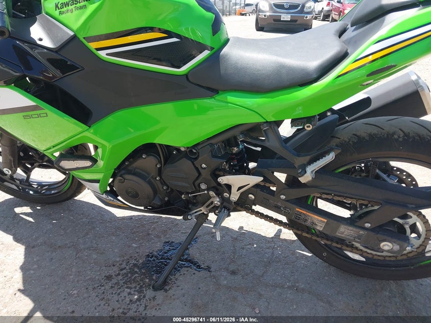2025 Kawasaki Ex500 A/B VIN: ML5EXGJ11SDA52862 Lot: 45296741