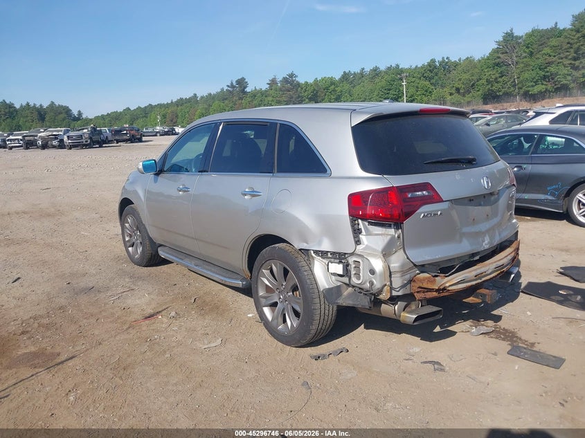 Vin: 2hnyd2h55ah512234, lot: 45794602, acura mdx advance package 20103
