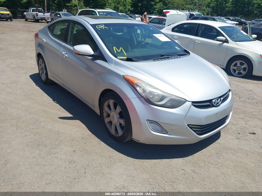 Vin: kmhdh4ae0bu151438, lot: 45794628, hyundai elantra limited (ulsan plant) 20111