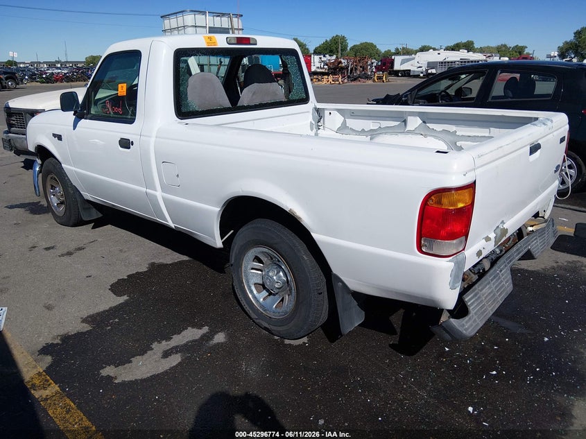 1999 FORD RANGER TRUCK 2.5L I-4 119HP