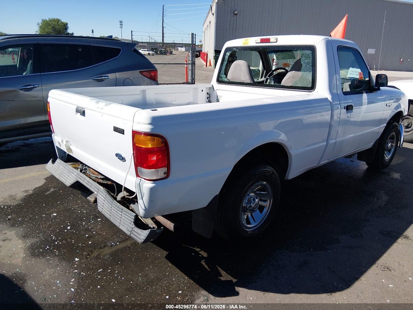 1999 FORD RANGER TRUCK 2.5L I-4 119HP