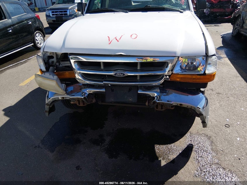 1999 FORD RANGER TRUCK 2.5L I-4 119HP