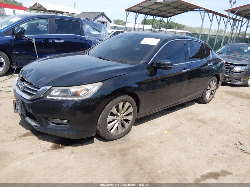 Vin: 1hgcr3f83fa011418, lot: 45794633, honda accord ex-l v-6 20152
