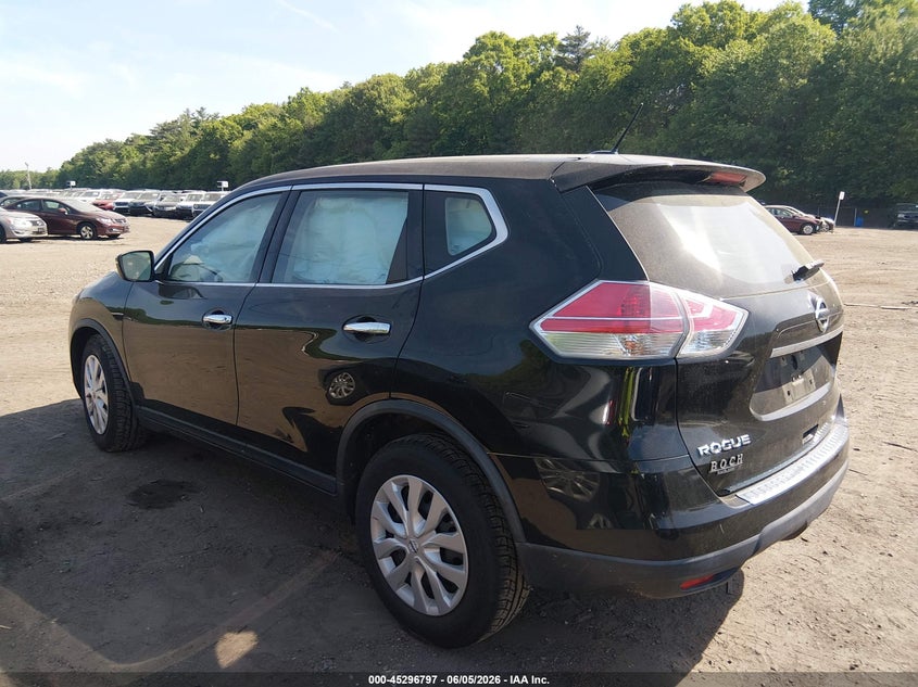 Vin: knmat2mvxfp538136, lot: 45794653, nissan rogue s 20153