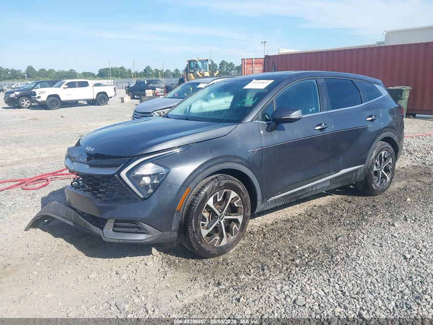 Vin: 5xyk33af6pg072040, lot: 45794663, kia sportage ex 20232