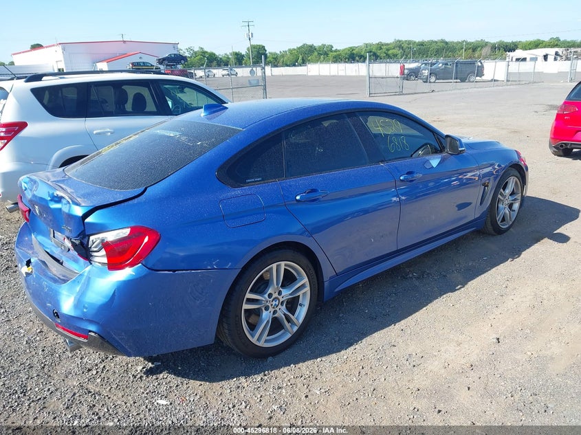 Vin: wba4j5c53kbm65976, lot: 45794674, bmw 440i gran coupe 20194