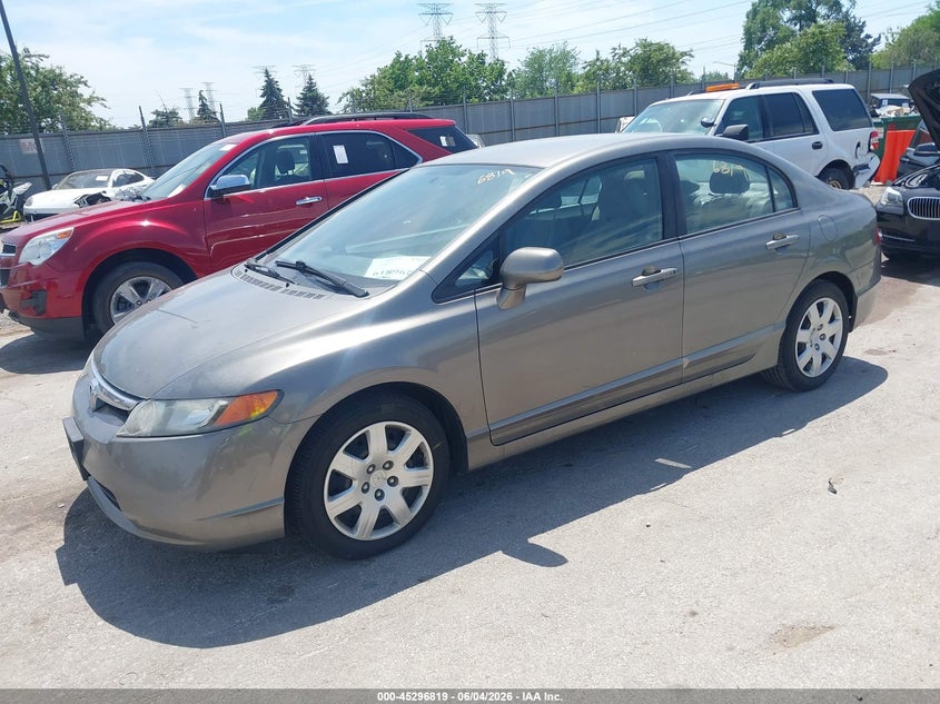 1HGFA16508L112339 2008 Honda Civic Lx photo 1