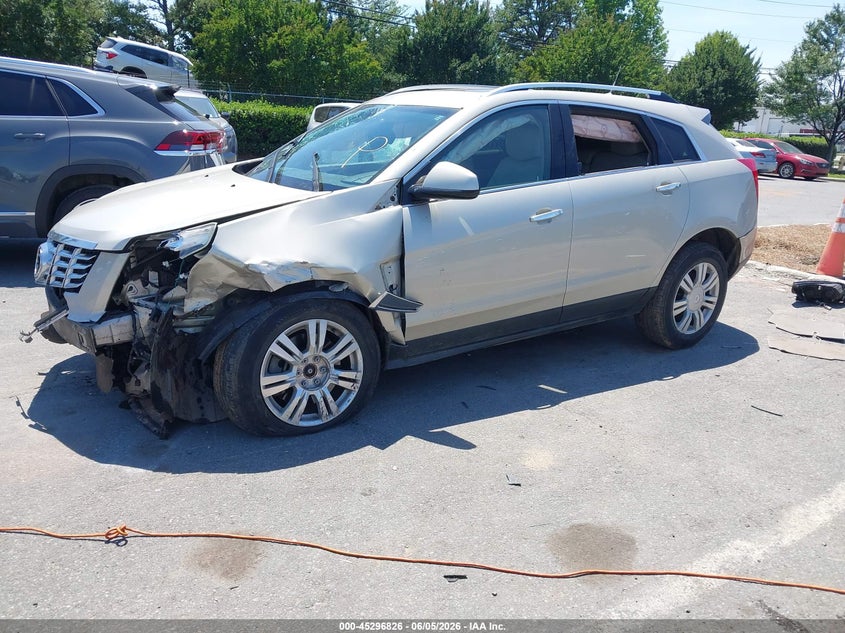 Vin: 3gyfnbe32es578556, lot: 45794682, cadillac srx luxury collection 20142