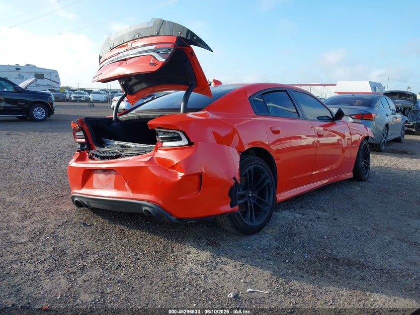 Vin: 2c3cdxct6kh722155, lot: 45794689, dodge charger r/t rwd 20194