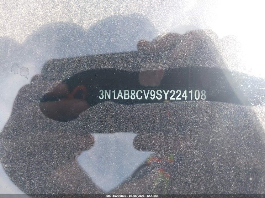 2025 Nissan Sentra Sv VIN: 3N1AB8CV9SY224108 Lot: 45296839