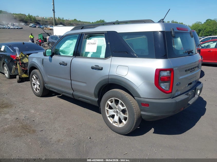 Vin: 3fmcr9a69mra65036, lot: 45794741, ford bronco sport 20213