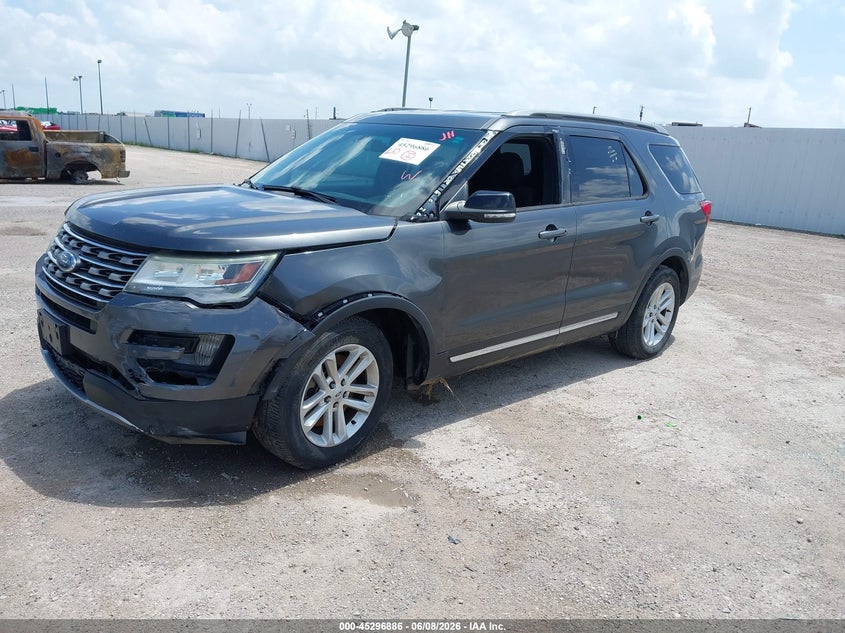 Vin: 1fm5k7d89hgb14246, lot: 45794742, ford explorer xlt 20172
