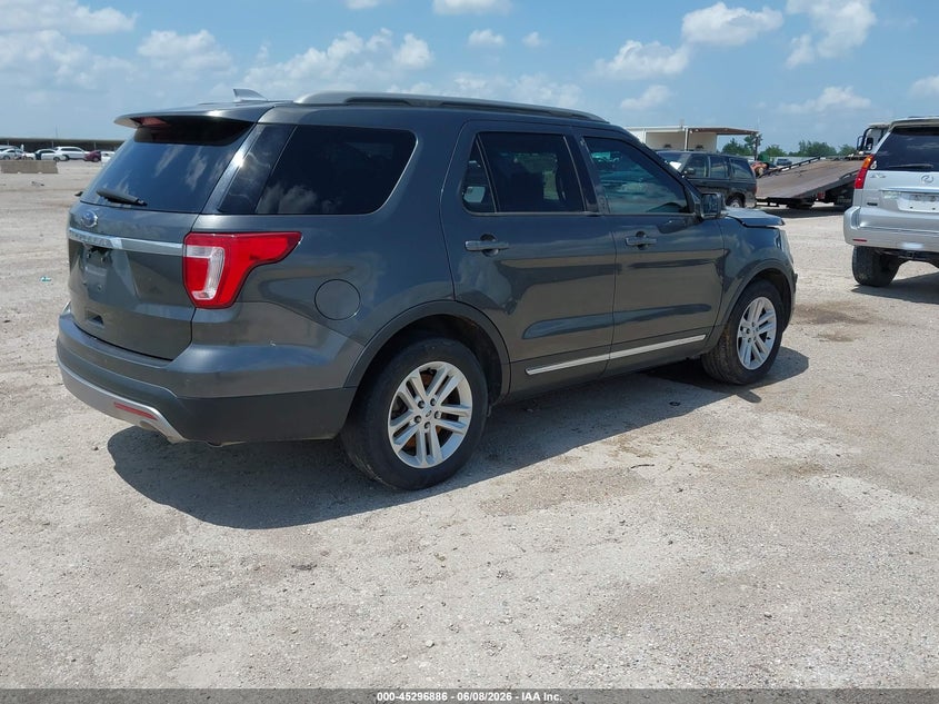 Vin: 1fm5k7d89hgb14246, lot: 45794742, ford explorer xlt 20174