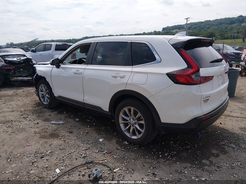 Vin: 2hkrs4h44ph424097, lot: 45794746, honda cr-v ex awd 20233