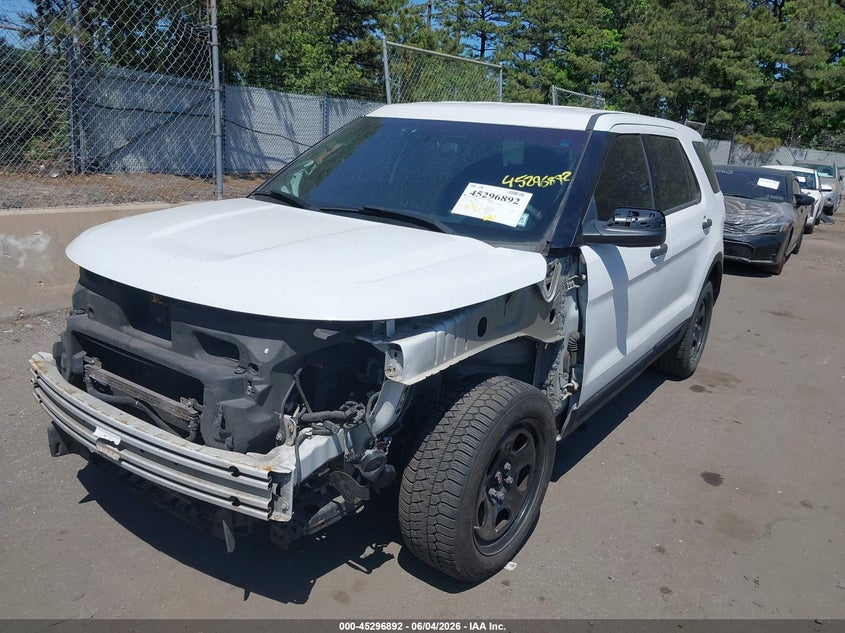 Vin: 1fm5k8ar1ega50427, lot: 45794748, ford utility police interceptor 20142