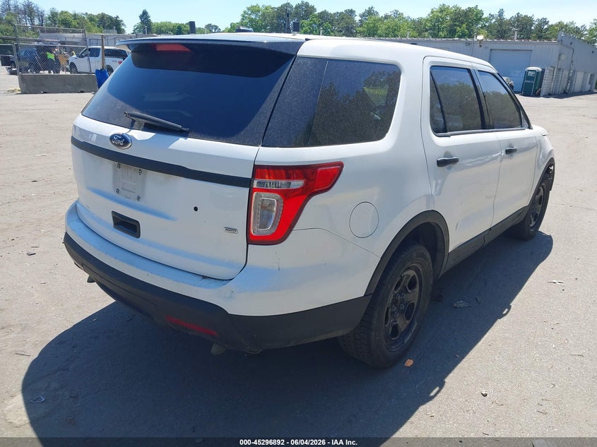 Vin: 1fm5k8ar1ega50427, lot: 45794748, ford utility police interceptor 20144