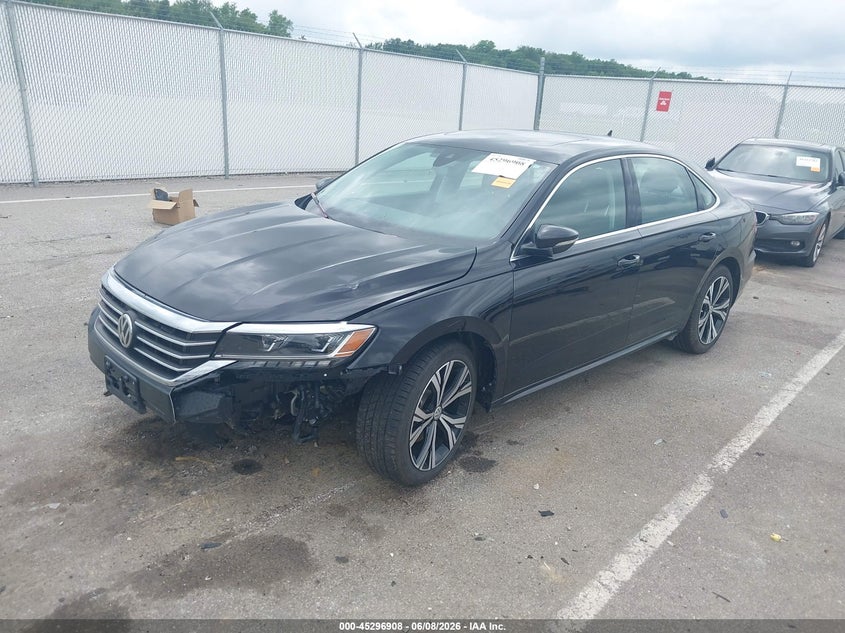 Vin: 1vwsa7a37mc012476, lot: 45794764, volkswagen passat 2.0t se 20212