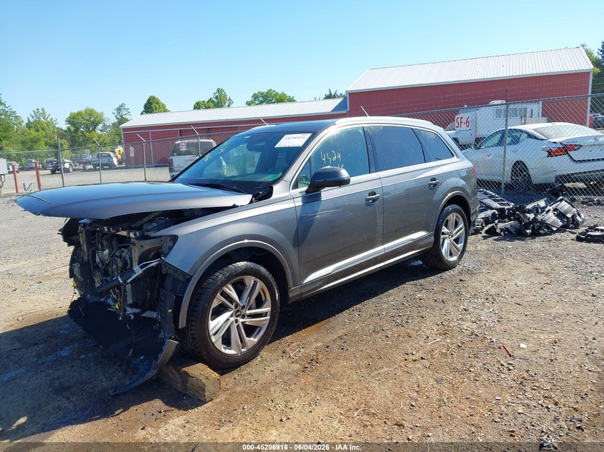 Vin: wa1ljaf71md021615, lot: 45794772, audi q7 premium plus 45 tfsi quattro tiptronic 20212