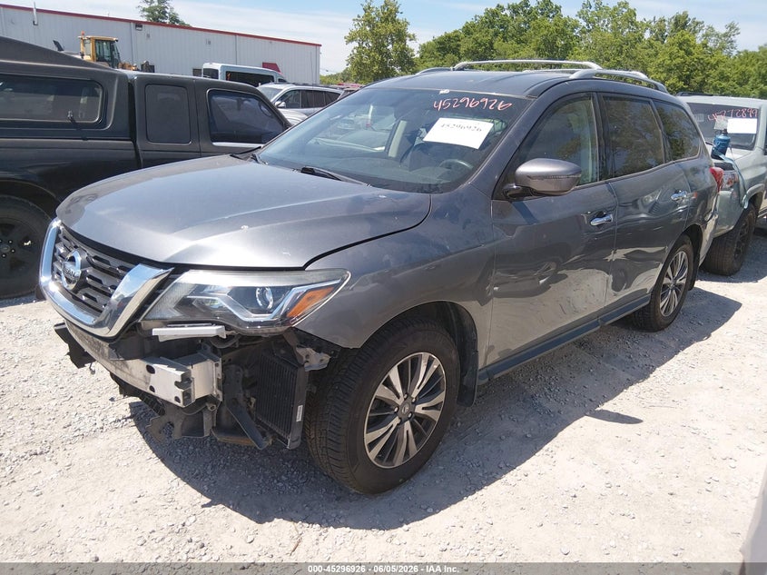 2017 Nissan Pathfinder Sv VIN: 5N1DR2MMXHC647964 Lot: 45296926