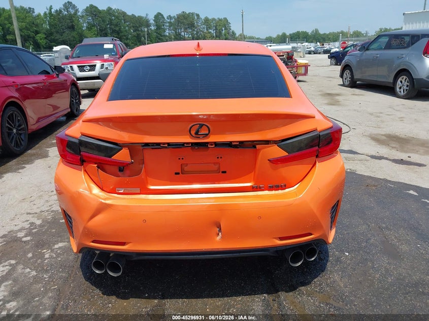 2015 Lexus Rc 350 VIN: JTHHE5BC3F5009004 Lot: 45296931