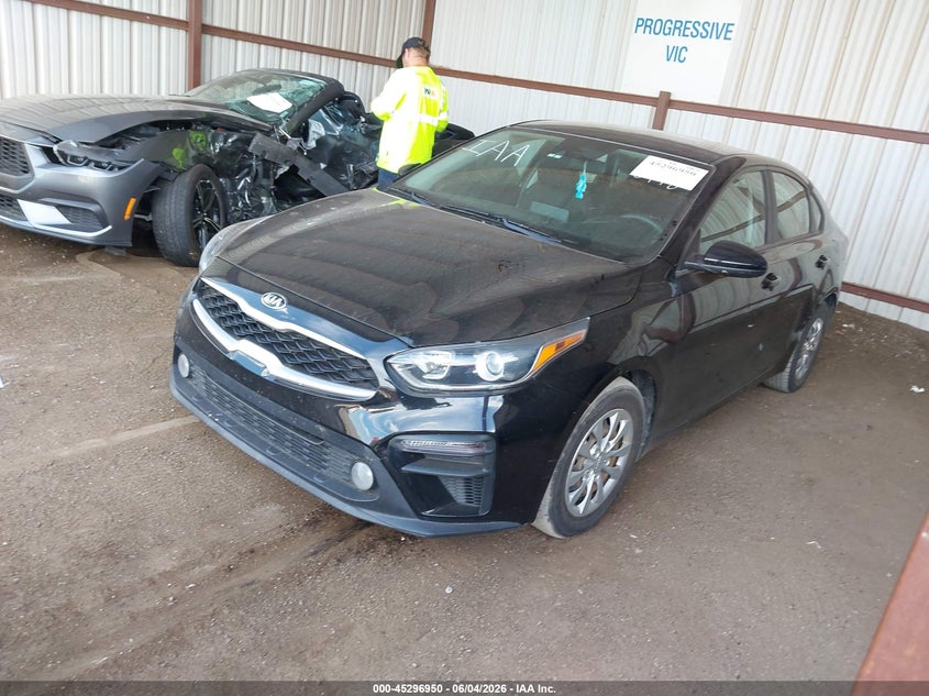 Vin: 3kpf24ad3me320178, lot: 45794806, kia forte fe 20212