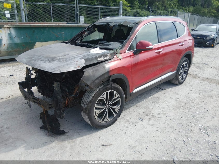 2019 HYUNDAI SANTA FE auction photo 2