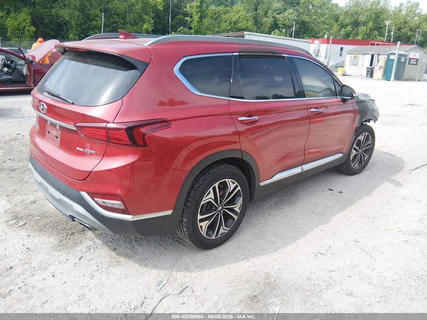 2019 HYUNDAI SANTA FE auction photo 4