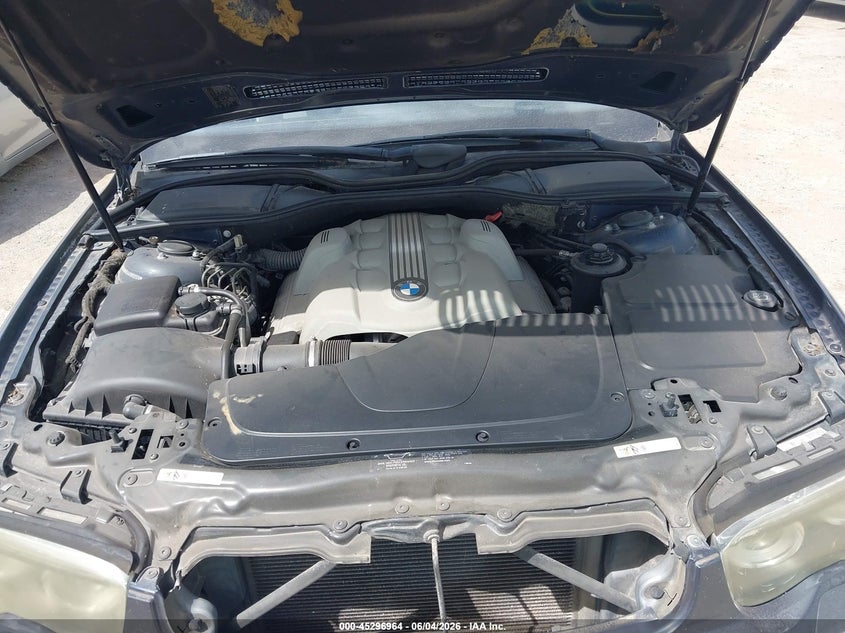 2004 BMW 745Li VIN: WBAGN63544DS52176 Lot: 45296964