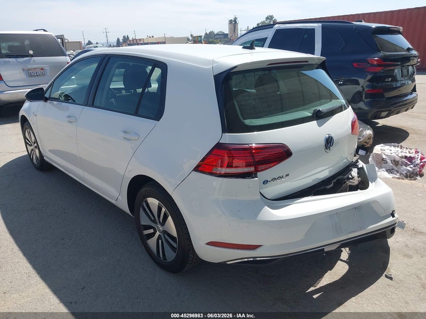 Vin: wvwkr7au8hw950379, lot: 45794839, volkswagen e-golf se 20173