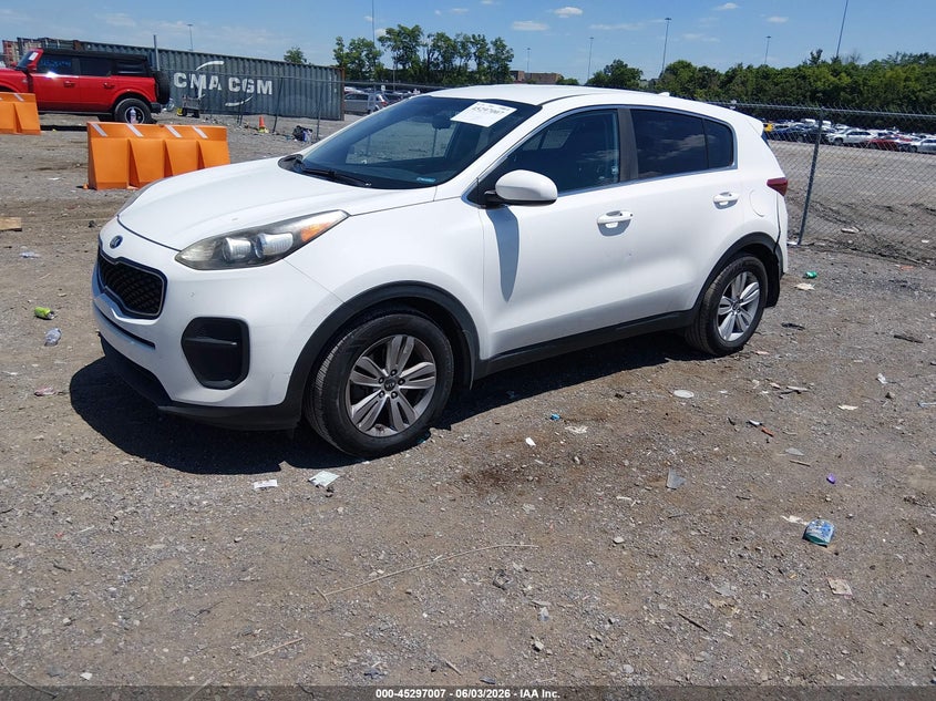 2019 KIA SPORTAGE auction photo 2