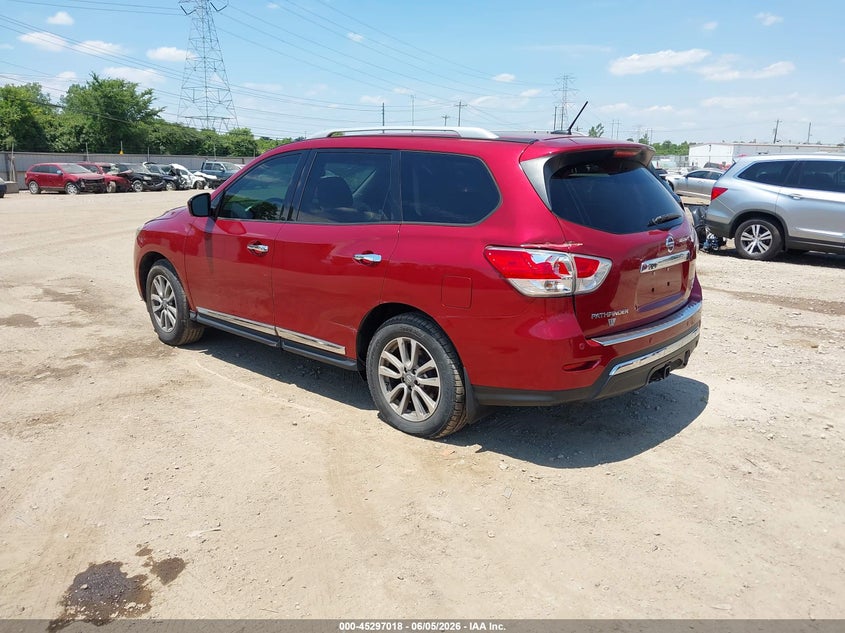 Vin: 5n1ar2mm0gc613887, lot: 45794874, nissan pathfinder sl 20163