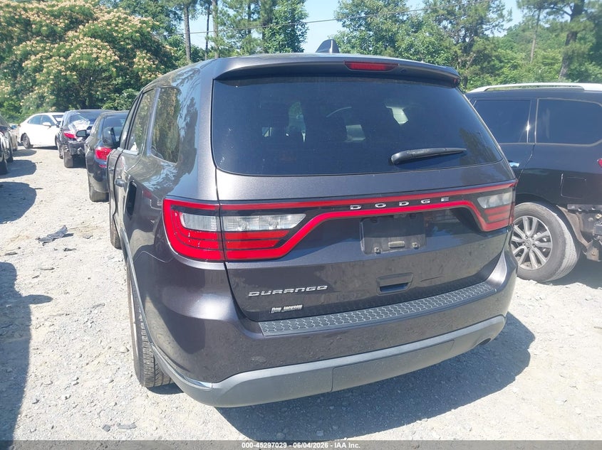 Vin: 1c4rdhag8lc204604, lot: 45794884, dodge durango sxt rwd 20203