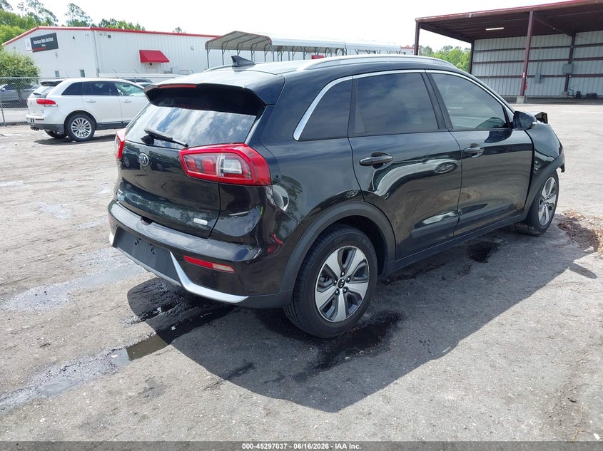 Vin: kndcc3lc1h5069791, lot: 45794893, kia niro ex 20174