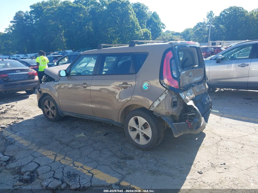 Vin: kndjn2a28f7158894, lot: 45794901, kia soul 20153