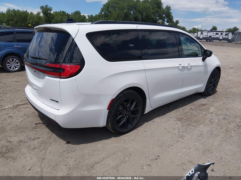 Vin: 2c4rc1gg3sr524467, lot: 45794914, chrysler pacifica limited 20254