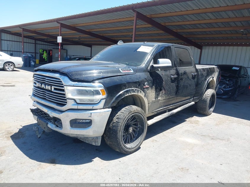 Vin: 3c6ur5fl3ng298236, lot: 45794919, ram 2500 laramie  4x4 6'4 box 20222