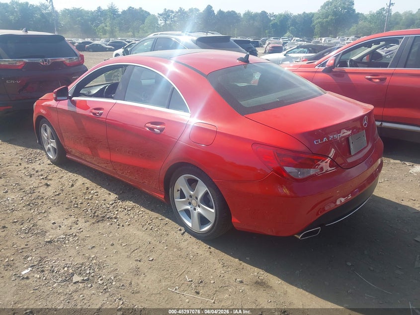 Vin: wddsj4gb8fn231721, lot: 45794932, mercedes-benz cla 250 4matic 20153