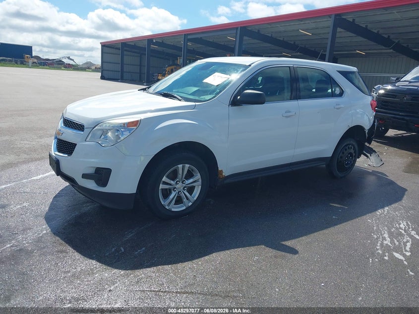 Vin: 2gnfleekxf6129265, lot: 45794933, chevrolet equinox ls 20152