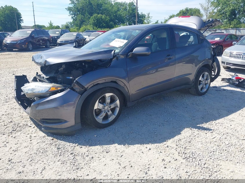 Vin: 3czru6h30gm759715, lot: 45794964, honda hr-v lx 20162