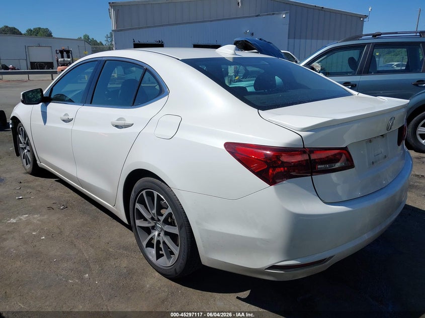 Vin: 19uub2f54fa026387, lot: 45794973, acura tlx v6 tech 20153