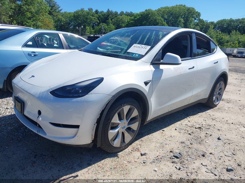 Vin: 7saygdee0pf698621, lot: 45794977, tesla model y awd/long range dual motor all-wheel drive 20232